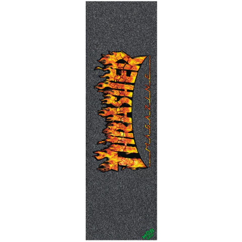 Lixa Mob Grip -Thrasher Real Flame Large Mob Skateboard Griptape 9" - comprar online