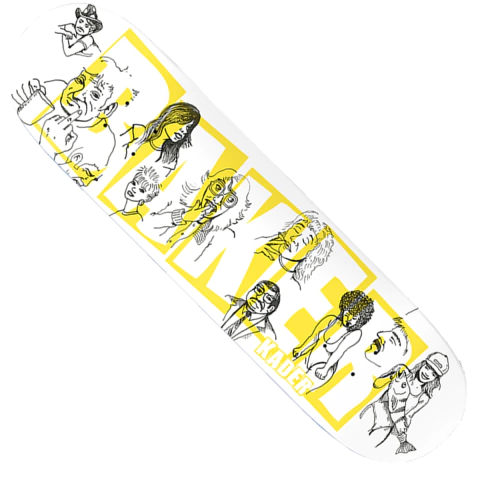 Shape Baker Skateboards - Baker KS Brand Name Sketch 8.25"