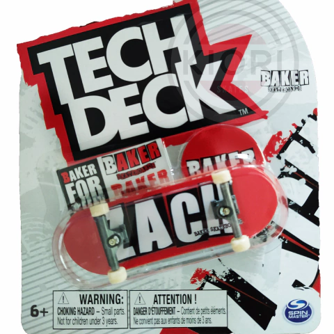 Skate de Dedo 96mm - Baker Zack - Tech Deck