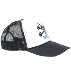 Boné Powell Peralta Vato Rat Bones Trucker Cap - White/Black na internet
