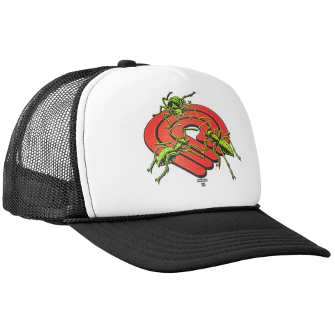 Boné Powell Peralta Mesh PP Ants- White/Black