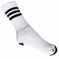 Meia de skate e Casual - Sox Crue listra preta