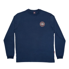 Camiseta Manga Longa Independent Trucks Mako Tile Summit - marinho - comprar online
