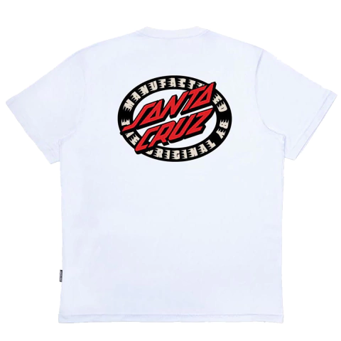 Camiseta Santa Cruz Mfg Oval Dot