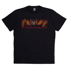 Camiseta Thrasher - Gato preta