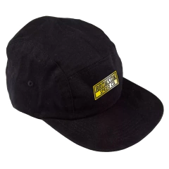 Boné Bronson Five panel preto gold