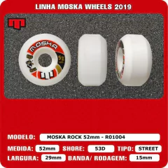 Roda Moska Rock 52 - SKATE SHOP KIORI SKATES - monte seu skate  