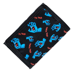 Carteira Santa Cruz skateboards - Screaming hand All over wallet