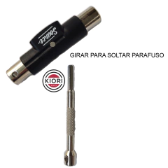 Chave montagem catraca - Source prata na internet