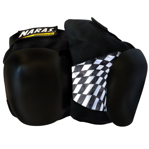 Joelheira Black - Naras Pro de impacto - Xadrez