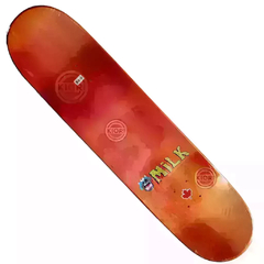 Shape maple canadense - Milk skateboards 8.0" - Ratones Burning skull - comprar online