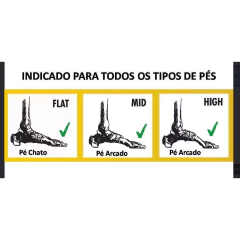 Palmilha Foot Print PS - KINGFOAM ELITE HIGH CLASSIC - loja online