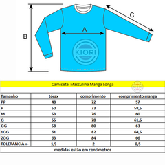 Camiseta Drop Dead Manga longa - Bowl in fire - Marinho na internet