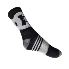 Meia DC Shoes - preta e cinza DC 17A - comprar online