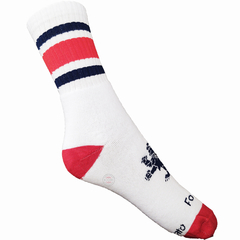 Meia de skate - Gnarly foot branca - comprar online