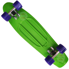Skate crusier creme importado 27" verde