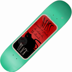 Shape em maple canadense - Miss Black skateboards premium