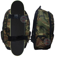 Mochila com skate bag Black Sheep camuflada - SKATE SHOP KIORI SKATES - monte seu skate  
