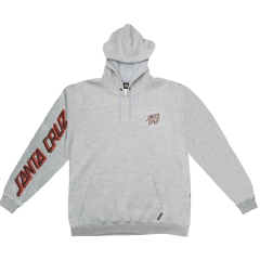 Moletom Santa Cruz Benning Dot Hood - cinza - comprar online