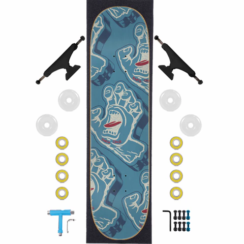 Skate Completo Profissional Santa Cruz -Screaming Hand Foam - comprar online