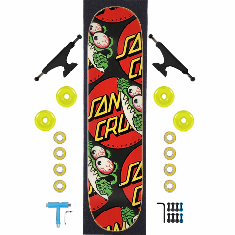Skate Completo Profissional Santa Cruz - Beware dot - comprar online