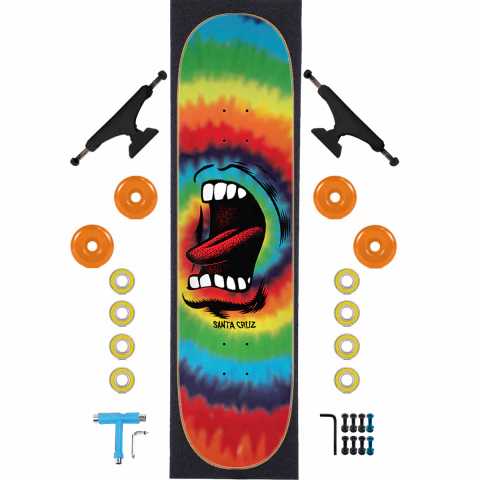 Skate Completo Profissional Santa Cruz - Screaming Mouth - comprar online