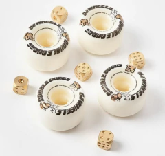 Roda OJ Wheels - 53mm Double Duro Black 101a/95a OJ Skateboard Wheels - SKATE SHOP KIORI SKATES - monte seu skate  