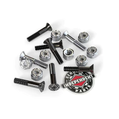Parafuso de base - Independent trucks 1" Silver e Black - SKATE SHOP KIORI SKATES - monte seu skate  