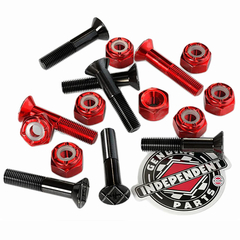 Parafuso de base - Independent trucks 1" Red e Black - comprar online