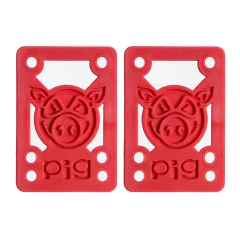 Pads Riser para truck - Pig Red