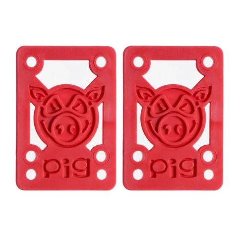 Pads Riser para truck - Pig Red