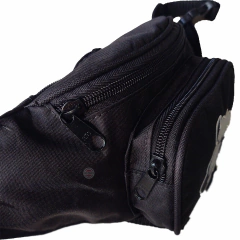 Pochete black sheep - 3 bolsos preta na internet