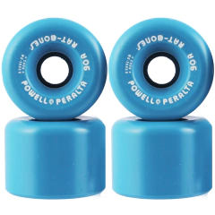 Roda Powell Peralta - Rat Bones Skateboard Wheels 60mm 90a - Blue - comprar online