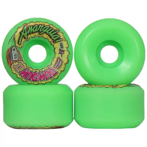 Roda Anarquia 53mm - Verde