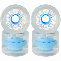 Roda Brats longboard e Crusier Clear 70mm