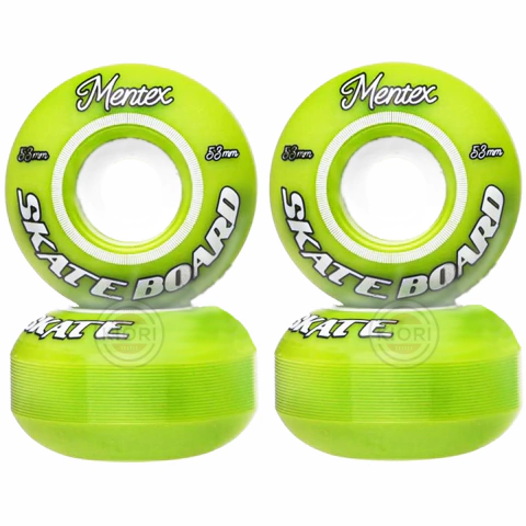 Roda Mentex 53mm - 95a - green