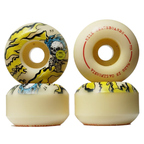 Roda Milk skateboards Milk Skull 53mm Conica - 101a - comprar online