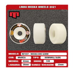 Roda Moska Downhill Slide 62mm na internet