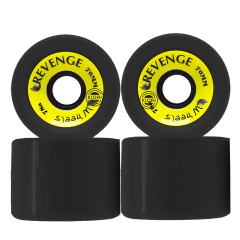 Roda Revenge importada 70mm -78A - black