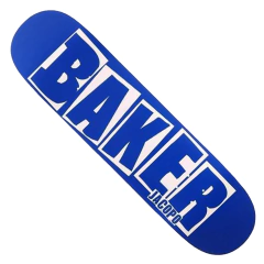 Shape Baker Skateaboards Baker BH Brand Name White Blue Jacobo - 8.25"
