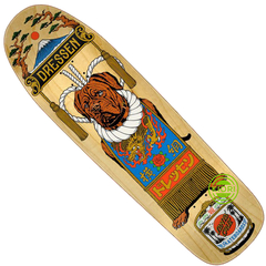 Shape Santa Cruz - Dressen Sumo Dog Santa Cruz Shaped Skateboard Deck 9.30" - comprar online