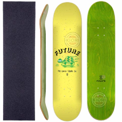 Shape maple Future skateboards correria 8,25" + lixa emborrachada