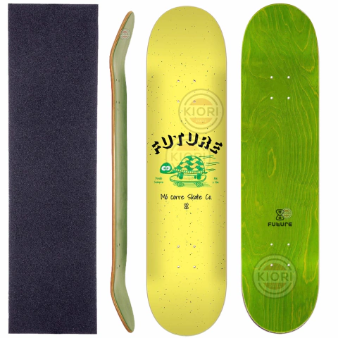 Shape maple Future skateboards correria 8,25" + lixa emborrachada