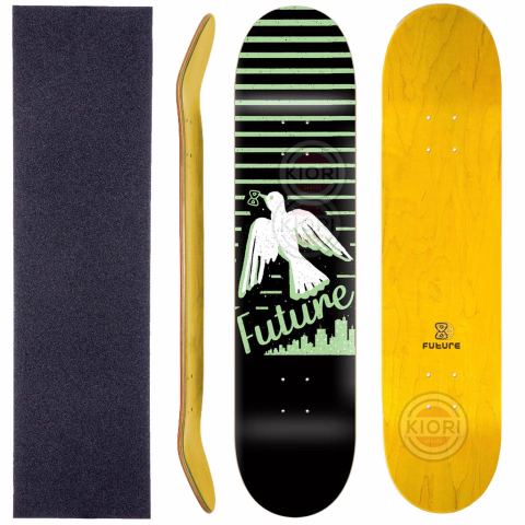 Shape maple future skateboards Peace 8,3" + lixa emborrachada