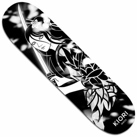 Shape maple Kiori Skates Geisha Blade -8.25" black