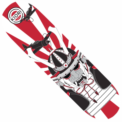 Shape maple Kiori Skates - Samurai Flag 9.0"