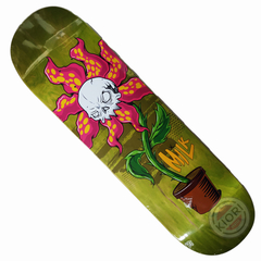 Shape maple canadense - Milk skateboards 7.75" Ratones Flower - green