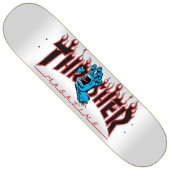 Shape Santa Cruz Thrasher Screaming Flame Logo Santa Cruz Skateboard 8.0"