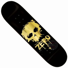 Shape Zero skateboards - Black / Gold 8.0"