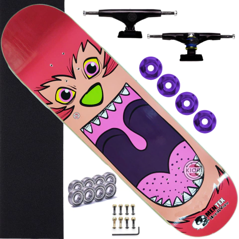 Skate completo - Mentex skateboard monster 8.0" 3